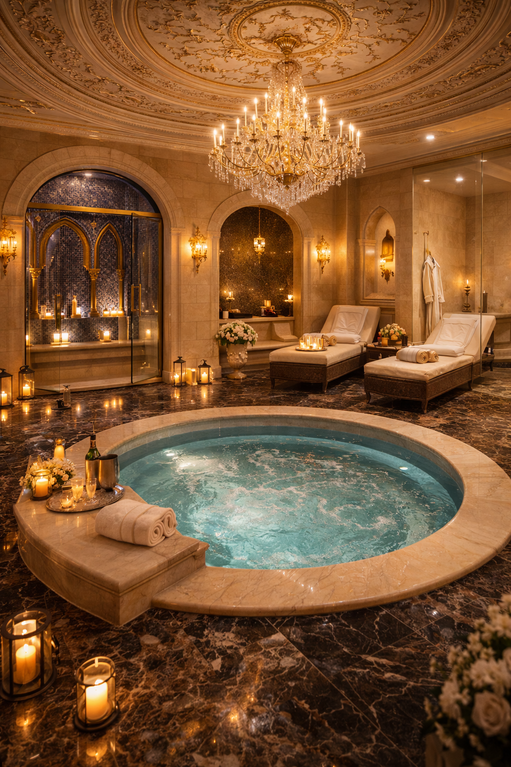 Spa & bassin intérieur